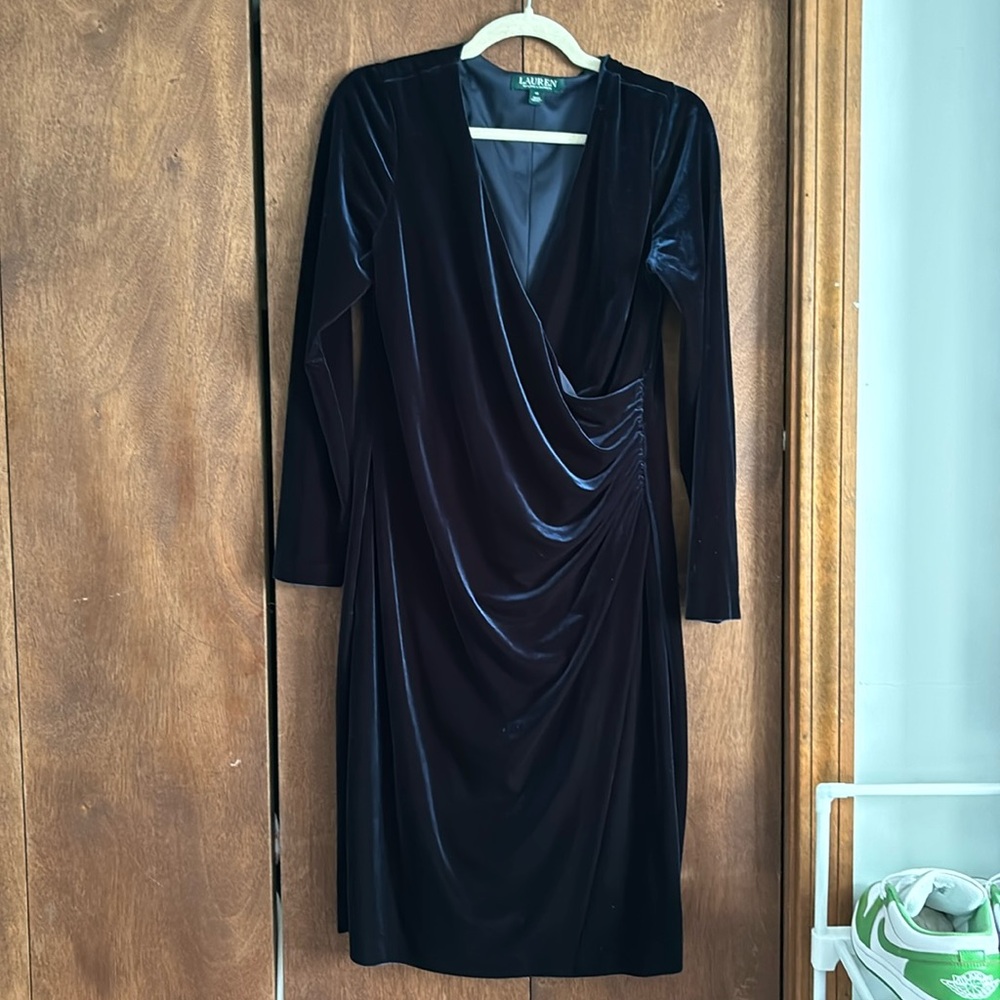 Lauren Ralph Lauren Velvet Dress